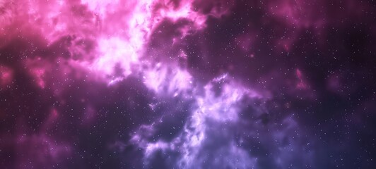 Fototapeta premium Stars in the night sky,blue and purple background.