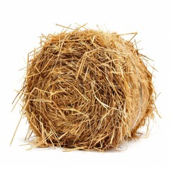 Obraz premium haystack on white background isolated