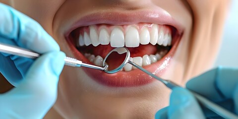 Reviewing Dental Health with Dentist After Braces Installation. Concept Orthodontic Check-up, Braces Adjustment, Oral Hygiene Tips, Dental Monitoring, Treatment Plan Review
