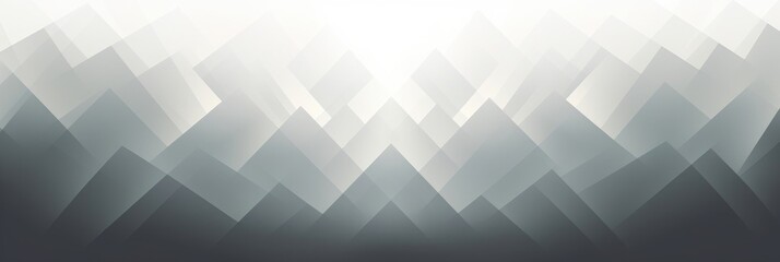 Obraz premium Abstract geometric white pixel transition design
