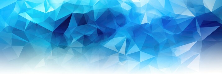 Geometric Low Poly Blue Texture Design Background - obrazy, fototapety, plakaty
