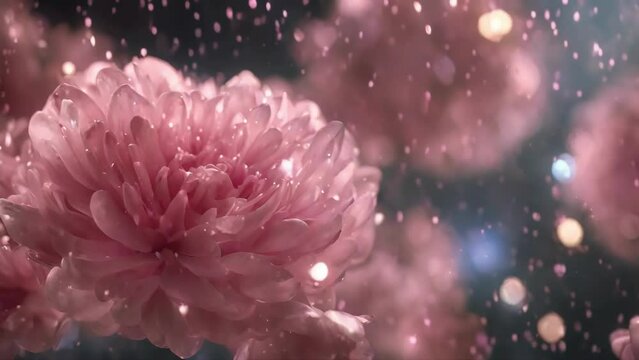 cosmic fowers, cosmic graden, Abstract cosmic background for meditations grading, cosmic relaxing video, calming nature videos, asmr, youtube, stock videos