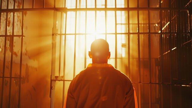 American Man in Prison - upset man guilty