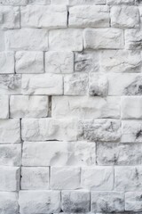 Vintage White Brick Wall Texture