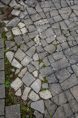 Maroder Pflasterstein Bodenbelag