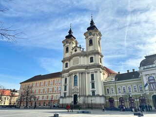 Obraz premium Eger old town, Hungary