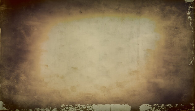 Vintage distressed blurry old photo background
