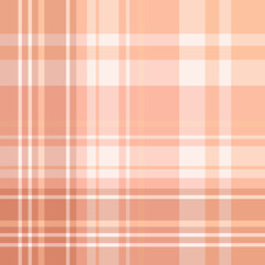 Seamless pattern in the color of peach down for plaid, fabric, textile, clothes, tablecloth and other things. Vector image.