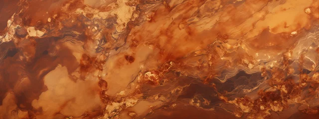 Deurstickers Aerial View of a Martian Landscape © heroimage.io