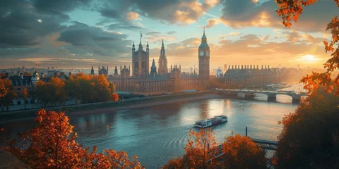 Tuinposter View of London City © toomi123
