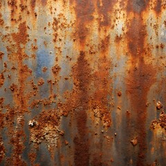  rusty metal texture background with weathered patina and rough edges