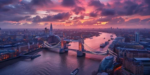 Foto op Plexiglas Tower Bridge Tower Bridge in London 