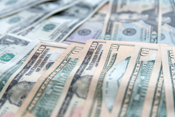 View of US Dollar, USD