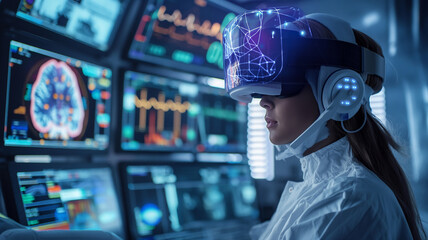 Artificial intelligence, VR glasses and new generation technologies