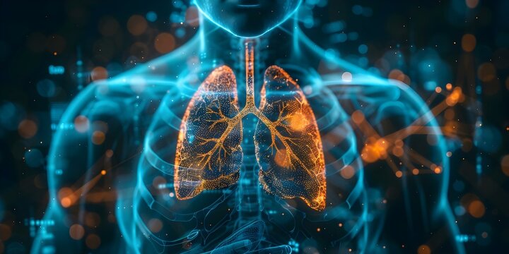 Understanding the Health Risks of Respiratory, Cardiovascular, and Lung Diseases. Concept Respiratory Diseases, Cardiovascular Health, Lung Health, Health Risks, Disease Prevention