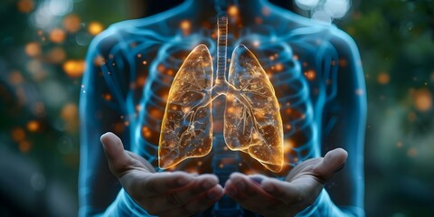 Health Risks Associated with Respiratory Disease, Heart Attack, Stroke, and Lung Disease. Concept Respiratory Disease, Heart Attack, Stroke, Lung Disease, Health Risks