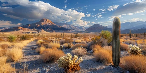 Fotobehang scenic landscape of the arizona in USA © toomi123