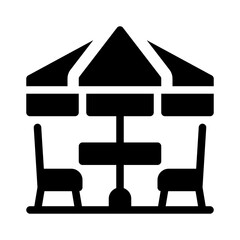 terrace glyph icon