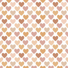 Seamless pattern with hearts.Love illustration