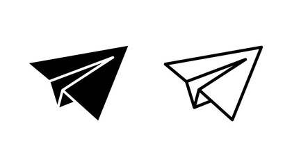 Plane icon set. Airplane icon vector. Flight transport symbol. Travel illustration. Holiday symbol