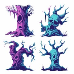 Surreal Fantasy Trees Collection
