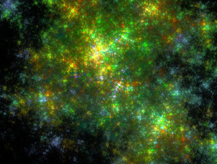 Imaginatory fractal abstract background Image