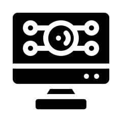 monitoring glyph icon