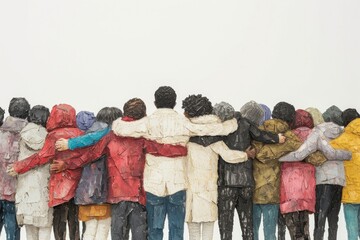 Fostering community well-being: care jobs, acts of compassion, neighborhood meetings, and robust community support initiatives promoting unity, empathy, and collective welfare