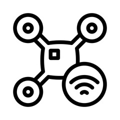 drone line icon