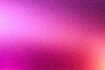 Pink red neon light gradient abstract pattern  The surface is rough, grainy.  website header design ideas  Product backdrop design concept, book cover - obrazy, fototapety, plakaty