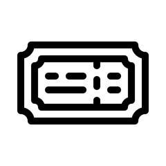 ticket line icon