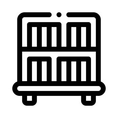 library line icon