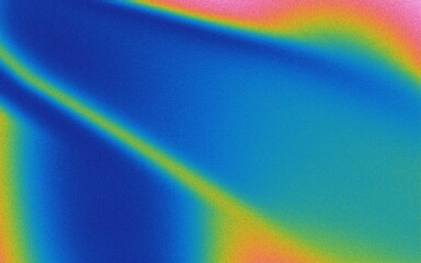 Colorful grainy gradation background. Blurred rainbow light gradation