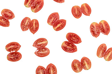 cherry tomato isolated