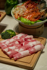Chinese hot pot ingredients