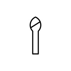 asparagus line icon