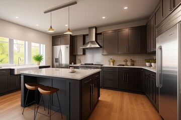 Obraz premium modern kitchen interior with kitchen