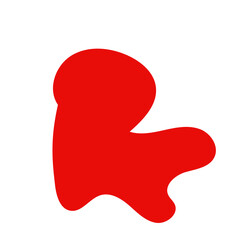 Red Abstract Shape Vectors 