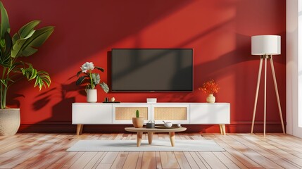 modern cabinet tv interior