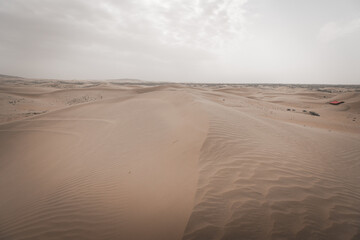 Badain Jaran Desert, largest desert in China, located in Inner Mongolia, China