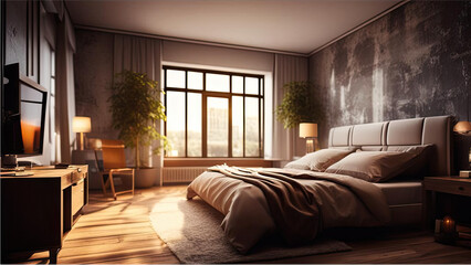 Obraz premium modern living room