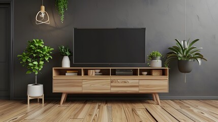 modern cabinet tv interior
