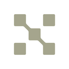 Monogram X. Design vector X logo. Monogram initial letter mark X logo design. Monogram design vector logo. Monogram initial letter mark X logo design. Simple X monogram. Monogram X design logo