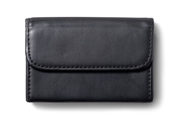 黒革の名刺入れ　もしくは財布