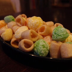 thai dessert with coconut milk