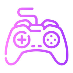 gamepad Line Gradient Icon
