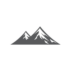 mountain logo icon vector