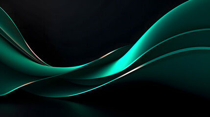 abstract elegant dark green background for business