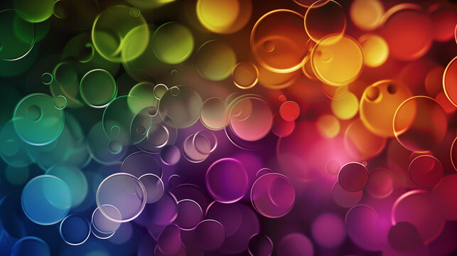 beautiful wallpaper with colorful circles abstract background multicolor circles 