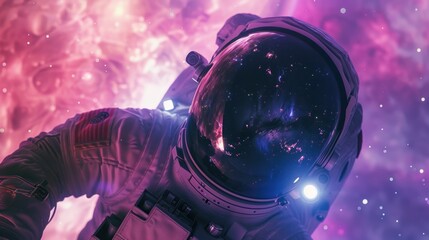 Modern astronauts explore galaxies, planets, and the universe in 3D.